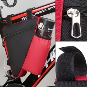 Triángulo de bicicleta marco bolsa bicicleta triángulo tubo superior bolsa frontal sillín bolsa - Imagen 1 de 46