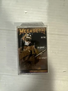 Megadeth So Far So Good So What Cassette Tape Heavy Metal - Picture 1 of 4