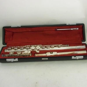 YAMAHA YFL-311Ⅱ Flute Silver USED - Picture 1 of 8