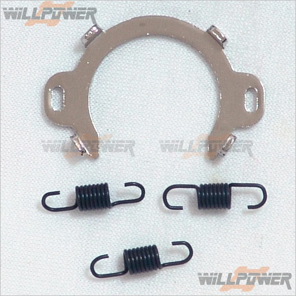 Manifold Exhaust Pipe Spring Plate #86223 (RC-WillPower) HOBAO Hyper 9/HyperST - Image 1 of 1