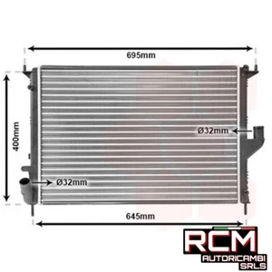 Radiatore Dacia Sandero Duster Logan 1.5 Dci 1.4cc 1.6cc dal 2007 - Foto 1 di 1