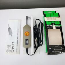 Vintage TEAC E-3 Tape Head Demagnetizer Tascam in Original Box w/ Instructions