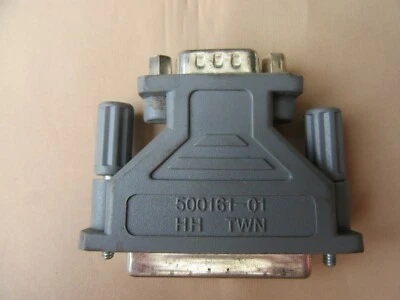 SERIAL PORT ADAPTOR, RS232 9 PIN MALE TO 25 PIN FEMALE CONVERTER - Image 1 of 2