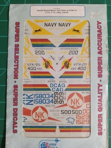 1/48 404 Superescala A-6E Intruso Escudo del Desierto CAG para Hobby Boss Hasegawa - Imagen 1 de 1