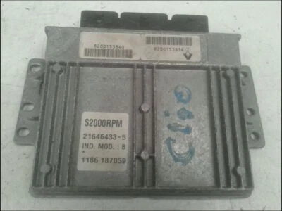 CALCULATEUR MOTEUR ECU Renault Clio II (BB/CB) 2003 8200278378 - Immagine 1 di 2