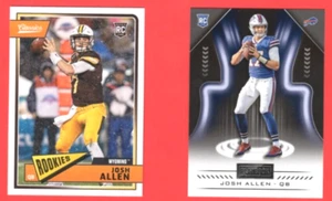 (2) Josh Allen ROOKIE LOT. Klassiker #207 + Spielbuch #124. MVP ? Super Bowl ? - Bild 1 von 5