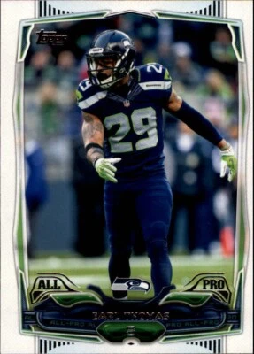 2014 Topps Football Card #283 Earl Thomas - Image 1 of 2