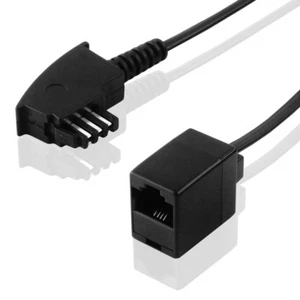 20cm TAE-F Kabel Adapter do telefonu Wtyczka TAEF na RJ45 8-biegunowe gniazdo Złącze - Zdjęcie 1 z 1