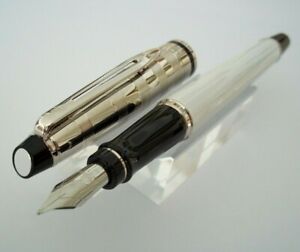Pen Fountain Waterman Expert IN Lacquer And Cap Palladium New Of Stock U40-41