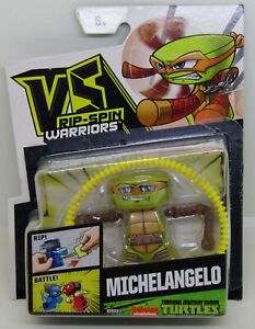 VS Rip-Spin Warriors Series 1 TMNT Ninja Turtles Michelangelo Mattel NEW