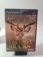 Cabela's Trophy Bucks Sony PlayStation 2 PS2 with Manual