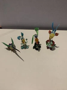 MURANO LOT X 4 ASSORTED HAND BLOWN ART GLASS AMAZING ANIMALS/BIRD FIGURINES - Picture 1 of 12