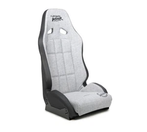 NRG Innovation Seat Defender Suspension Silver Vinyl Cover w/Side Mounts - Picture 1 of 1
