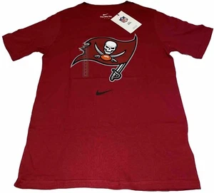 Nike Youth  Tampa Bay Buccaneers Icon T-Shirt Red - Size Medium - Picture 1 of 8