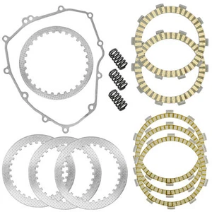 Clutch Friction Steel Plates Kit for Kawasaki Ninja 400 EX400 ABS 2018 - 2023 - Picture 1 of 9
