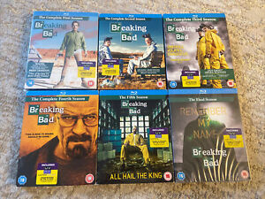 Breaking Bad: The Complete Series Blu-ray Season 1 - 6 With Slipcovers