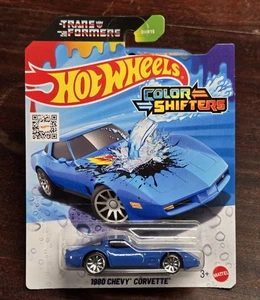 2025 Hot Wheels Color Shifters TRANSFORMERS 1980 CHEVY CORVETTE Chevrolet - Picture 1 of 6