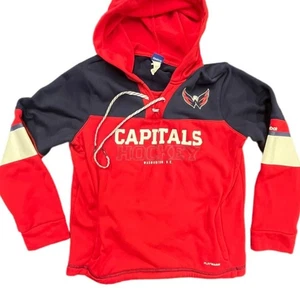 Sudadera con Capucha Juvenil Y2K Reebok Washington Capitals Talla Grande NHL - Imagen 1 de 3