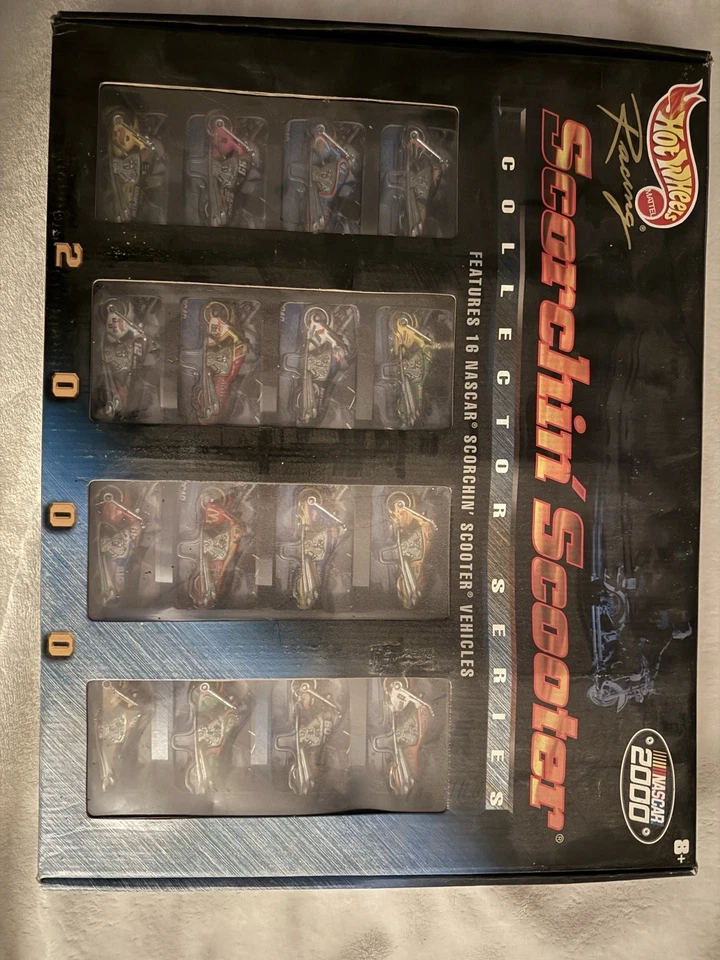 Hot Wheels Racing Nascar 2000 Scorchin' Scooter Damaged Box - Image 1 of 2
