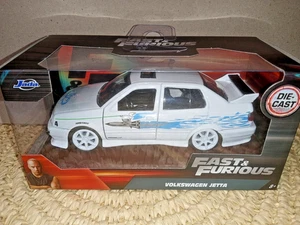 Fast & Furious Volkswagen Jetta White Diecast 1:32 Scale Rare Hard To Find Jada - Picture 1 of 2