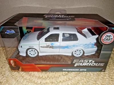 Fast & Furious Volkswagen Jetta White Diecast 1:32 Scale Rare Hard To Find Jada - Image 1 of 2