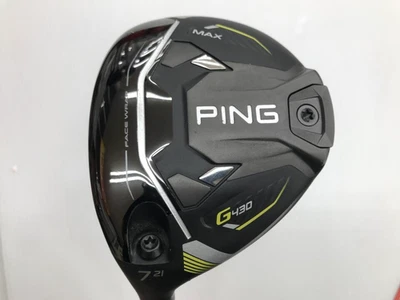 [Ecx+3!] Lefty Ping G430 MAX 7W 21 FW HEAD ONLY w/HC Left Handed Used Golf JP - Image 1 of 4