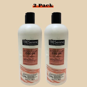 TRESemmé Keratin Smooth Color Conditioner 28 oz Anti-Fade Color Treated Hair (2) - Picture 1 of 3