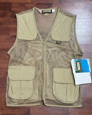 Vintage NEW! Remington Upland Mesh Hunting Vest RARE Size L Made USA Game Pouch - Image 1 of 4