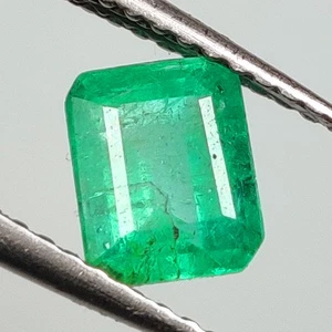 1.03 CT - Natural Zambian Emerald Octagon Shape Good Luster Gem - 9449 - Picture 1 of 2