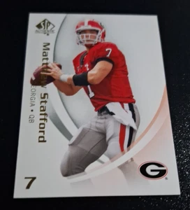 2010 UPPER DECK SP AUTHENTIC FOOTBALL #66 MATTHEW STAFFORD DETROIT LIONS NRMT-MT - Picture 1 of 2