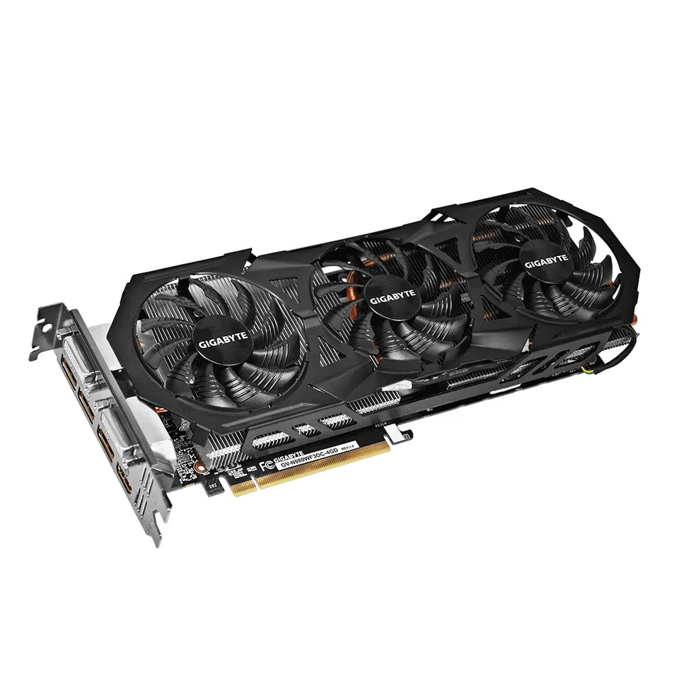 GIGABYTE GeForce GTX 980 WINDFORCE 3X OC EDITION 4GB 256-Bit GDDR5 Graphics Card - image 1 of 4