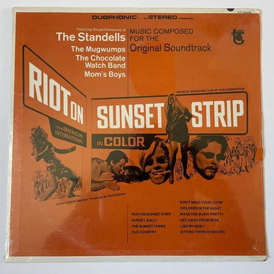 1967 US Tower Records Various Artists Psych LP: 'Riot on Sunset Strip' _Sealed - Image 1 of 4