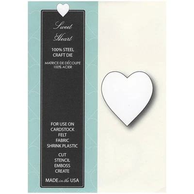 MEMORY BOX Stanzform Präge Stanzschablone Scrapbooking, Herz Heart 98794 - Bild 1 von 2