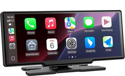 Stereo IPhone Android Car Play Display , Retro camera Con Accessori Come In Foto - Immagine 1 di 4