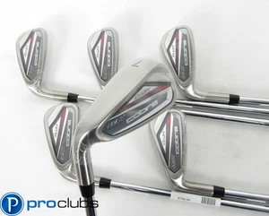 NEW Left Handed COBRA DS ADAPT MAX IRONS 5-PW STEEL KBS TOUR LITE REGULAR FLEX - Picture 1 of 7