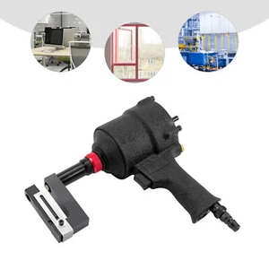 Pneumatic Hole Puncher Straight Sheet Manual Air Panel Metal Hole Punch Tool 8mm - Picture 1 of 20