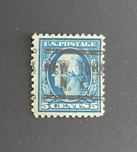 New York, New York Type 204 Precancel - 5 cents Washington - U.S. #504 - NY - Picture 1 of 1