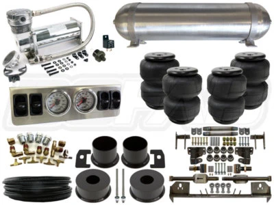 Kit completo de suspensión neumática - Lincoln Continental 1964-1969 1/4" nivel 1 Foto 1 de 4