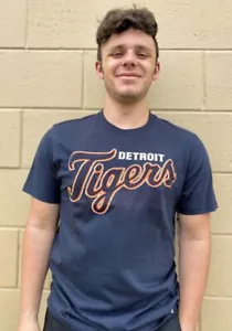 Detroit Tigers Baseball Classic style Logo 90s T shirt Heavy cotton tee HN1617 - Picture 1 of 2