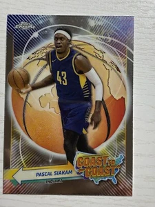 2023-24 Topps Chrome Basketball Coast To Coast #CC-29 Pascal Siakam - Picture 1 of 2
