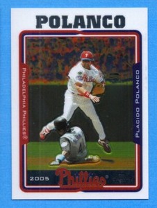 2005 Topps Chrome #2 Placido Polanco Phillies