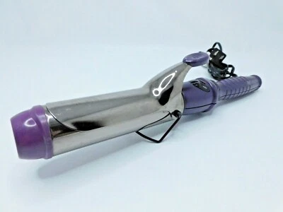 Revlon Titanium CurlStay Styling Iron 1 1/2" RVIR1021 Purple/Black Vintage. - Image 1 of 4