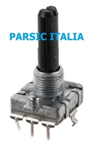 ROTERY ENCODER EC16B24204F25 ALPS EL. 6mm Flat Shaft , RICAMBIO x Denon DRA-F101 - Foto 1 di 5