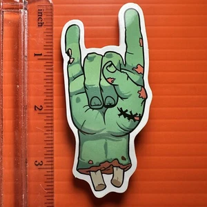 Zombie Teufelshorn AUFKLEBER Heavy Metal Band Decal - Bild 1 von 1