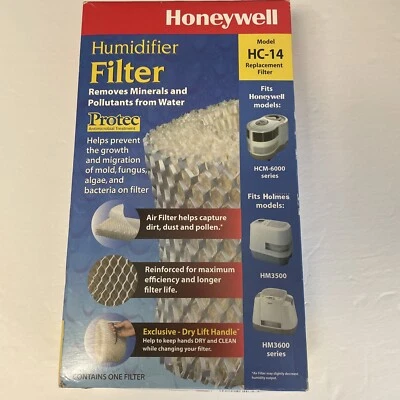 Filtros de repuesto Honeywell Protec HC-14 Honeywell y hogares Foto 1 de 4