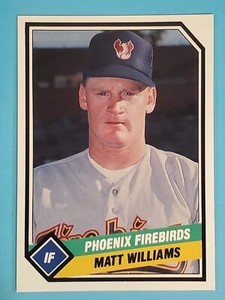 1989 CMC RC Matt Williams Phoenix Firebirds #18 ⚾