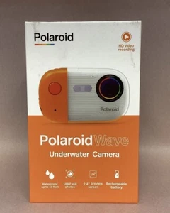 Polaroid Wave Underwater Camera (Orange/White) - Brand New - Picture 1 of 4