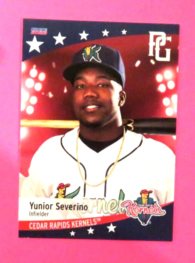 2022 Choice, Cedar Rapids Kernels - YUNIOR SEVERINO - Dominican Republic - Image 1 of 1