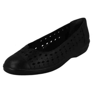 LADIES PADDERS ASIA NAVY WIDE FITTING SUMMER SHOES - Picture 1 of 9