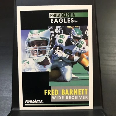 1991 Pinnacle Fred Barnett #124 - Image 1 of 2